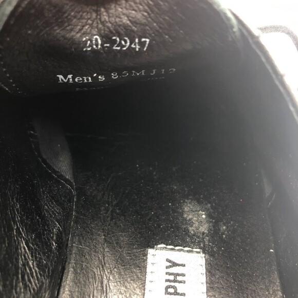 Vintage Johnston Murphy Men's Black Leather Dress Cap Toe Oxford Shoes 8.5M - Picture 11 of 14